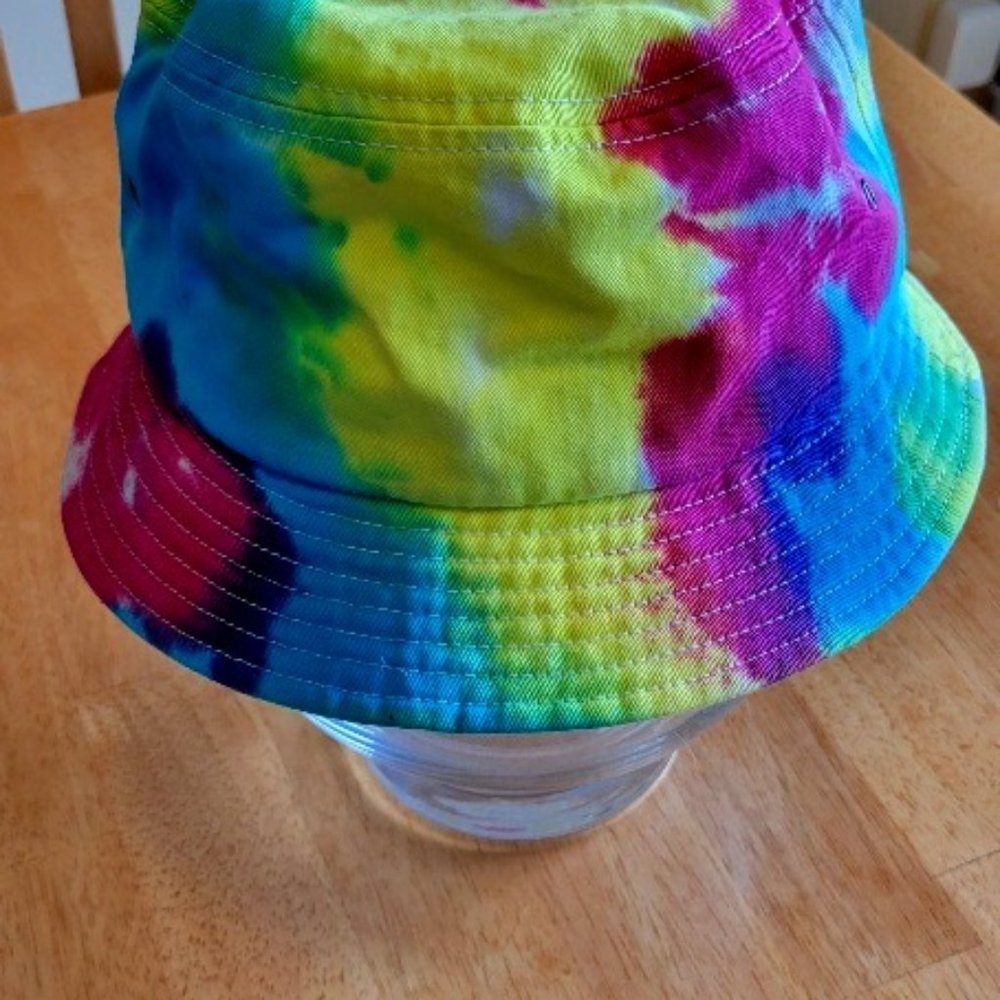 Tie Dye Metal Eyelet Crusher Hat